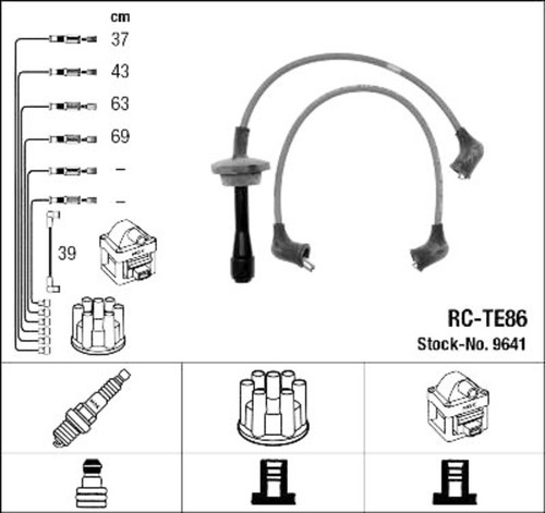Ngk ignition lead - ngk,