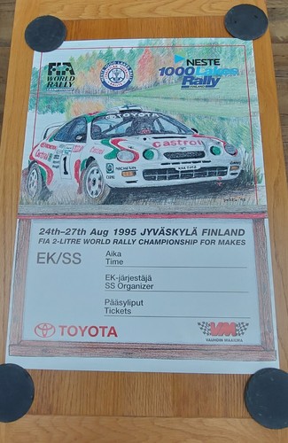 1995 wrc nestle 1000 - wrc, lakes